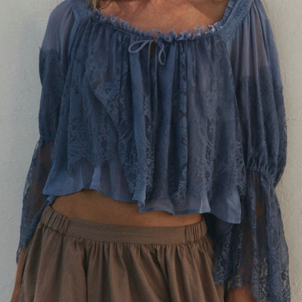Free People Fairy Girl Blouse